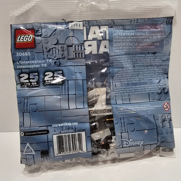 Lego Star Wars Polybag 30685 Tie Interceptor - Picture 2 of 2